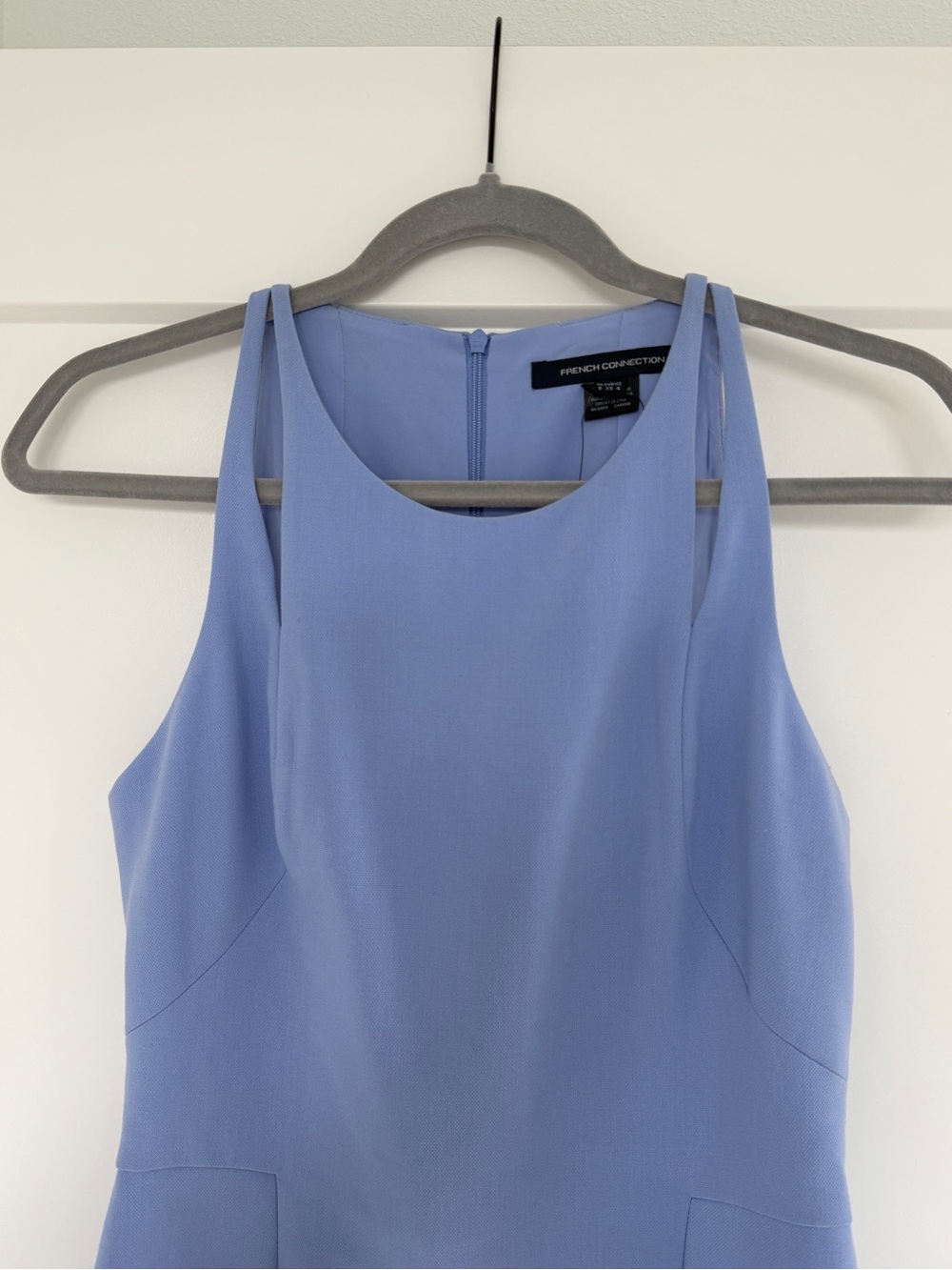 French Connection Lavender-Blue Sleeveless Dress